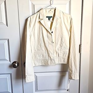 Ralph Lauren Lightweight Jacket in Women's Size Petite Large NWT